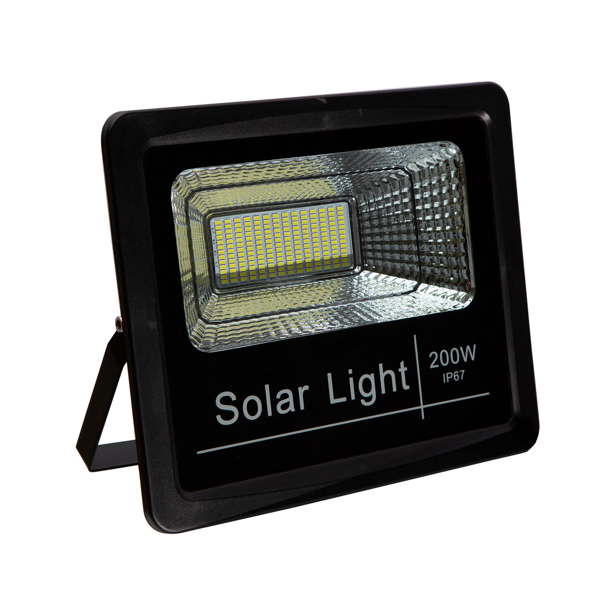 Foco Solar 200W All-Black, Luz Cálida 3000K / Luz Blanca 6000K, Sensor de  Movimiento - Luz Cálida 3000K