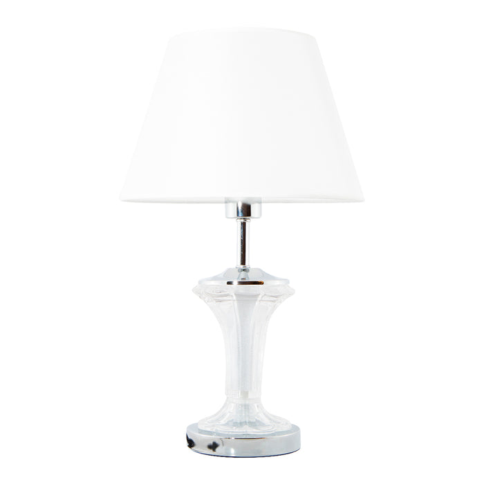 Lámpara de Mesa Clásico Blanco E27 60w 1 Luz