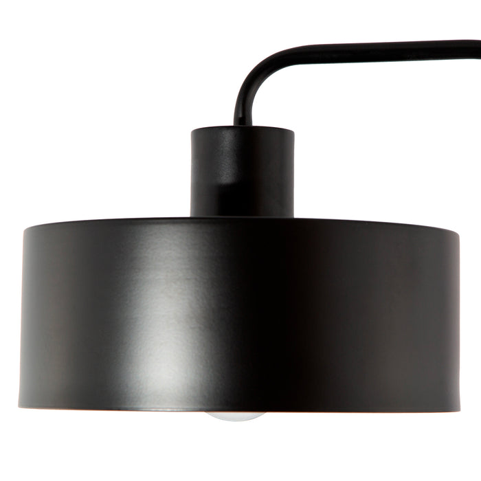 Lámpara de Mesa Dark Decor Negro E27 40w 1 Luz