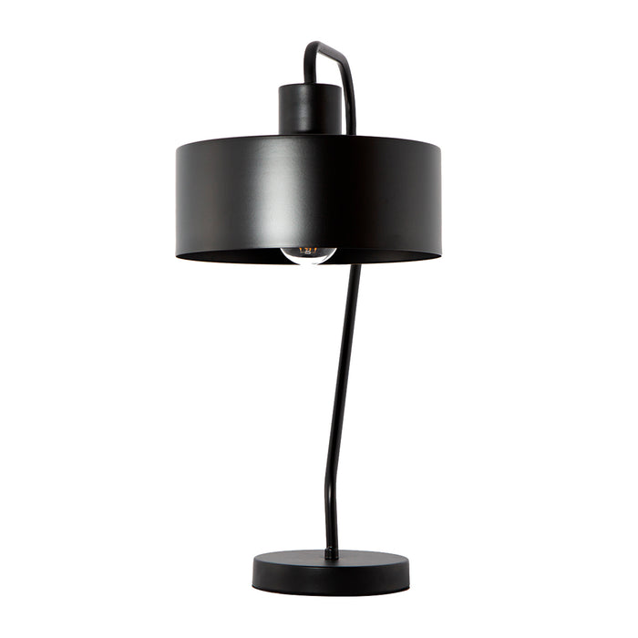 Lámpara de Mesa Dark Decor Negro E27 40w 1 Luz