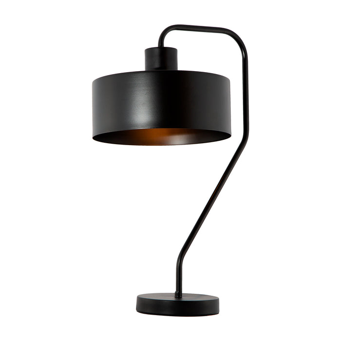 Lámpara de Mesa Dark Decor Negro E27 40w 1 Luz