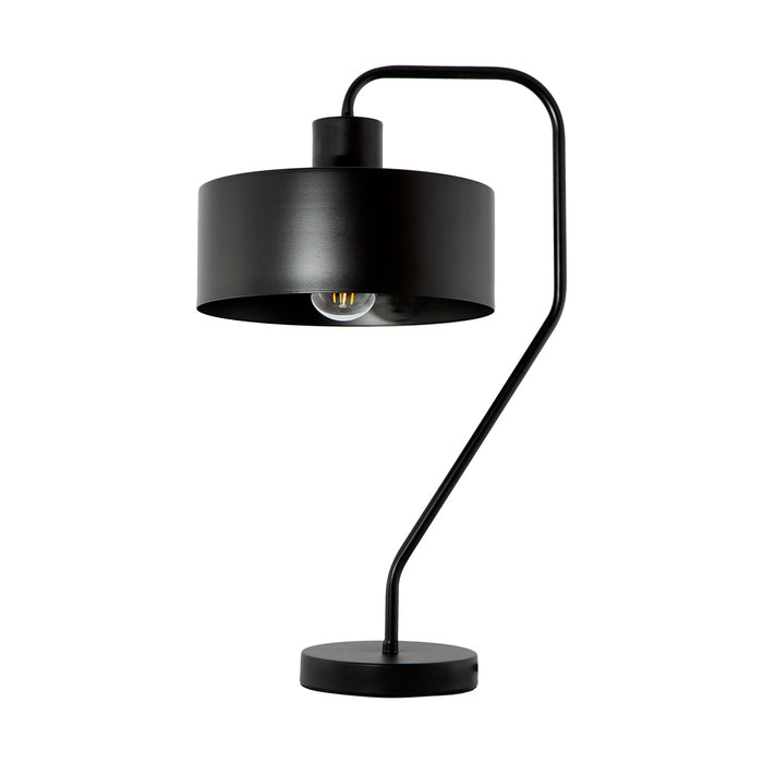 Lámpara de Mesa Dark Decor Negro E27 40w 1 Luz